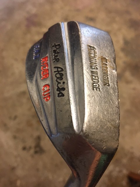 old school pitching wedge